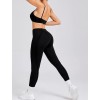 Спортивний комплект топ з легінсами Top + Leggings model 81 (Nero) Спортивний комплект топ з легінсами Top + Leggings model 81 (Nero)